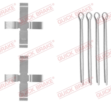 Accessory Kit, disc brake pad